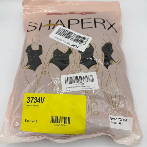 SHAPERX Shapewear Tummy Control Fajas Colombianas Body Shaper Zipper - Picture 8 of 8